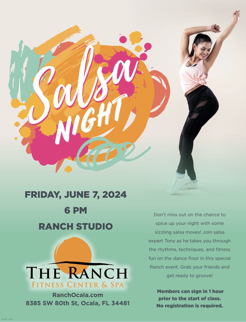 Salsa Night at The Ranch!